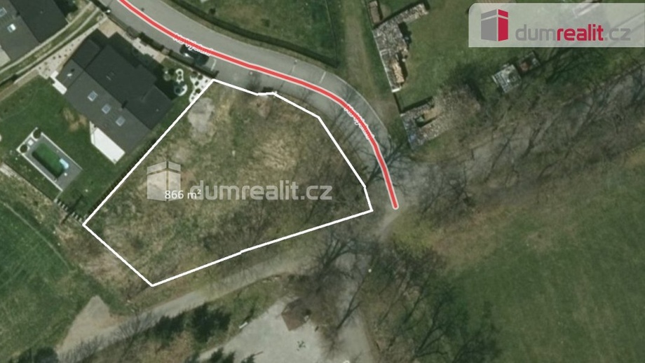 Prodej pozemky pro bydlení, 866 m² - Volyně