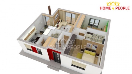 Prodej domu na klíč 100 m², Bořenovice