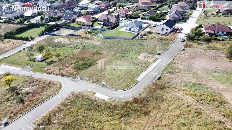 Prodej stavebního pozemku 1 039 m², Chomutov