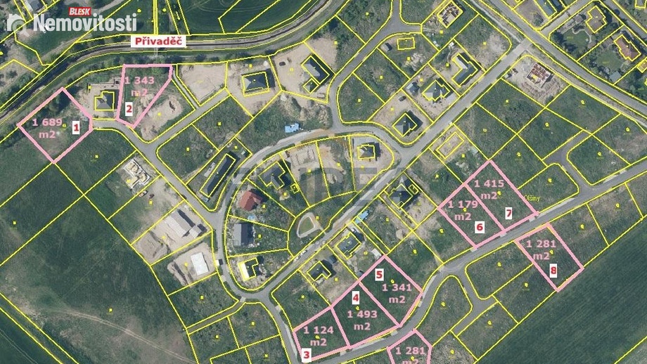 Prodej stavebního pozemku 1 m², Drmaly