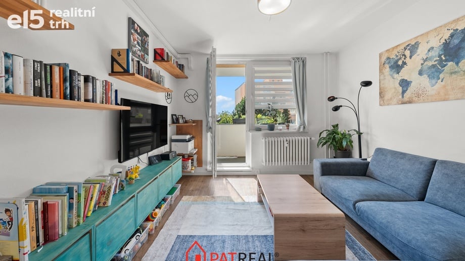 Prodej bytu 2+1 52 m², Brno-Slatina