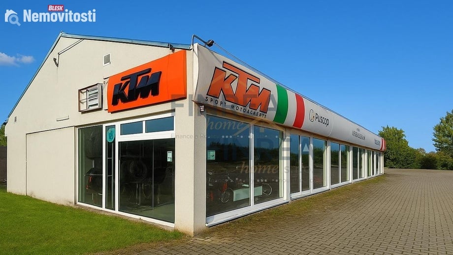Pronájem obchodního prostoru 450 m², Málkov