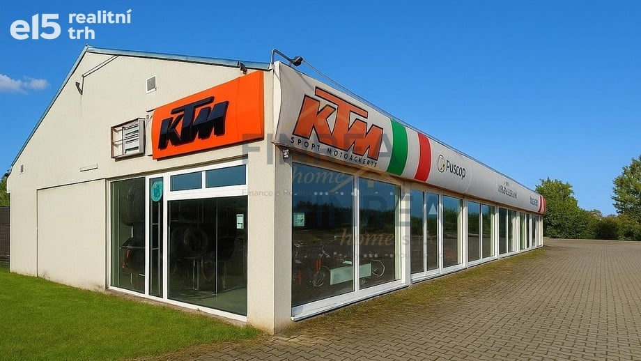 Prodej obchodního prostoru 450 m², Málkov