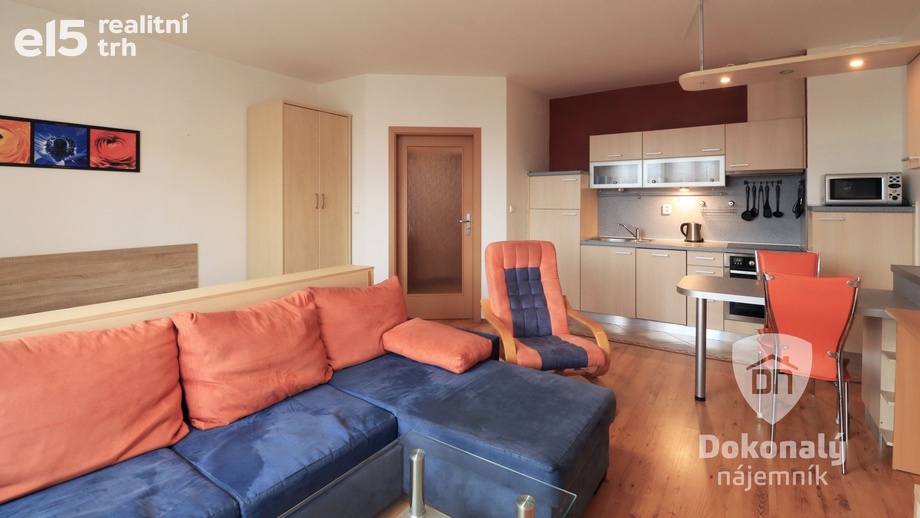 Pronájem bytu 1+kk 34 m², Praha - Zličín