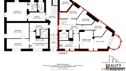 Pronájem obchodního prostoru 109 m², Chotěboř