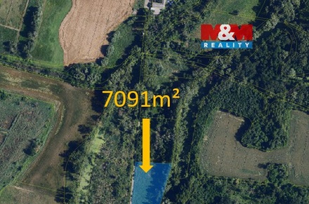 Prodej louky 7 091 m², Hrabětice