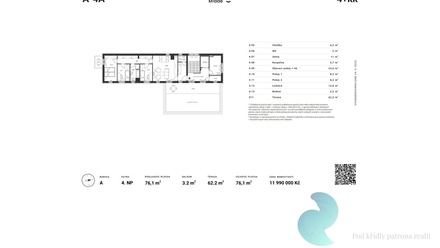 Prodej bytu 4+kk 85 m², České Budějovice