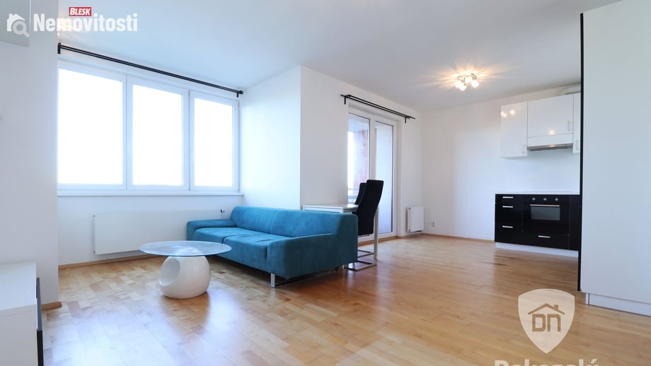 Pronájem bytu 1+kk 43 m², Praha - Stodůlky