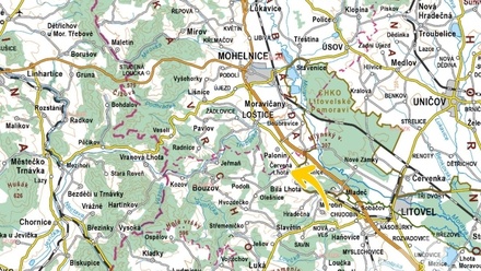 Prodej stavebního pozemku 2 062 m², Bílá Lhota - Červená Lhota