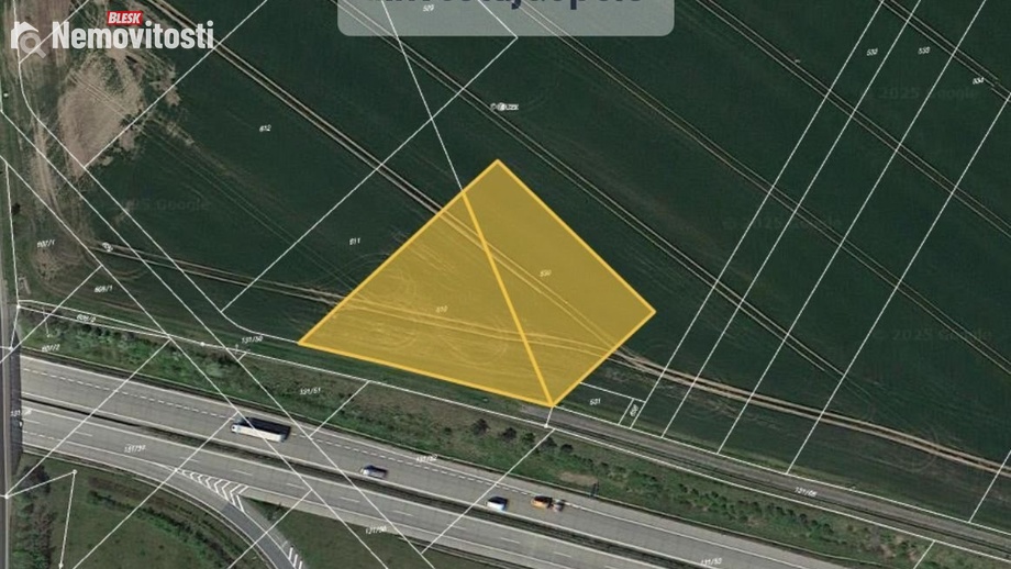 Prodej podílu 1/6 pole 1 315 m², Olešnice - Levín