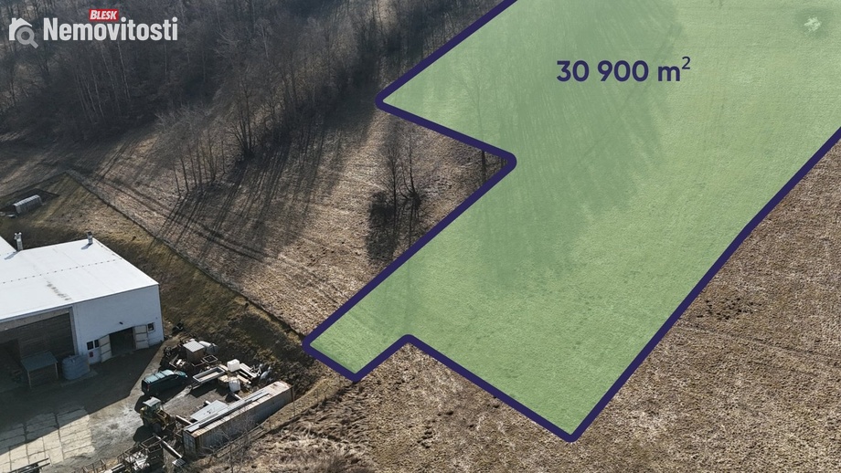 Prodej louky 30 800 m², Vimperk - Pravětín