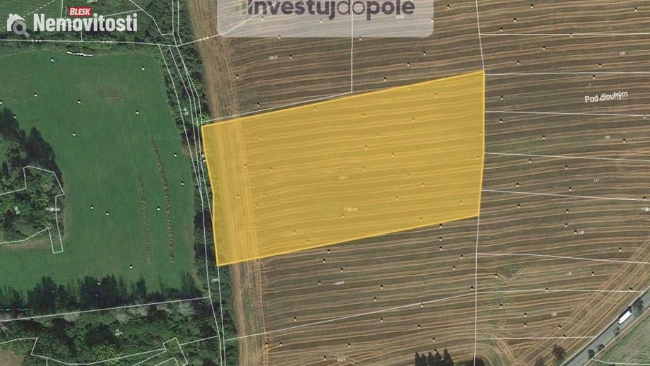 Prodej pole 17 343 m², Neurazy - Soběsuky