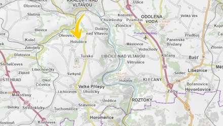 Prodej podílu 1/6 pole 10 992 m², Holubice - Kozinec