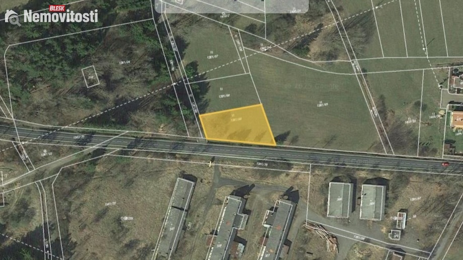 Prodej stavebního pozemku 1 130 m², Věšín