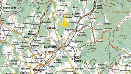 Prodej podílu 1/3 louky 7 040 m², Rapotín