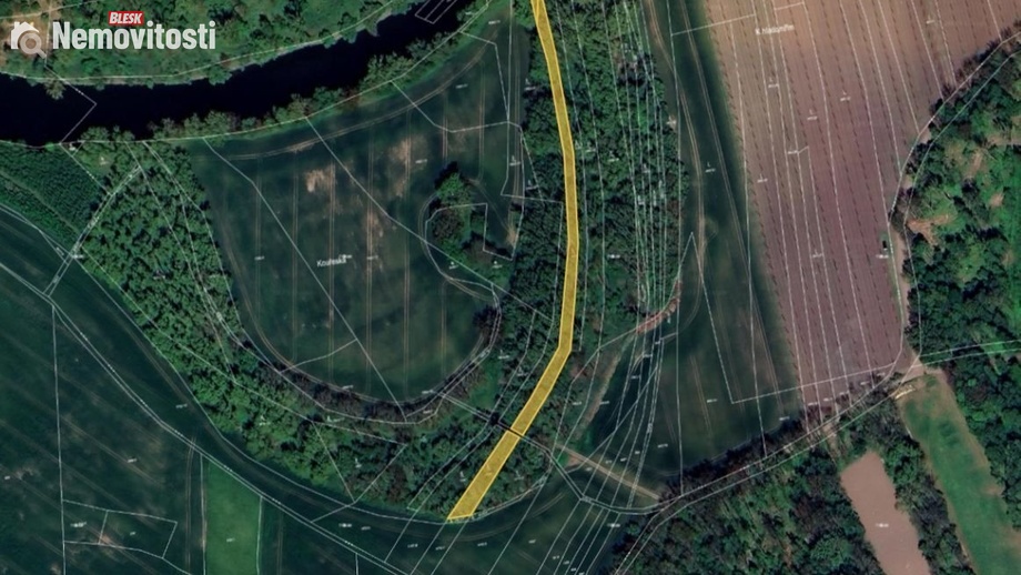 Prodej podílu 1/4 lesa 932 m², Žabovřesky nad Ohří