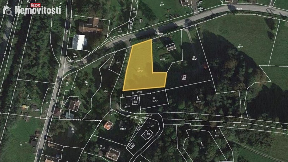 Prodej stavebního pozemku 1 627 m², Třinec - Guty