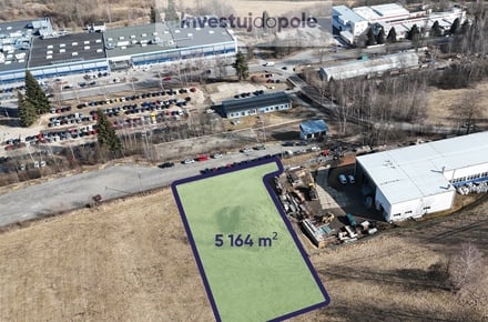 Prodej komerčního pozemku 5 164 m², Vimperk - Pravětín