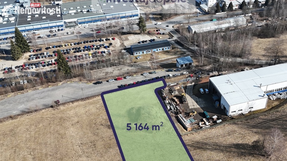 Prodej komerčního pozemku 5 164 m², Vimperk - Pravětín