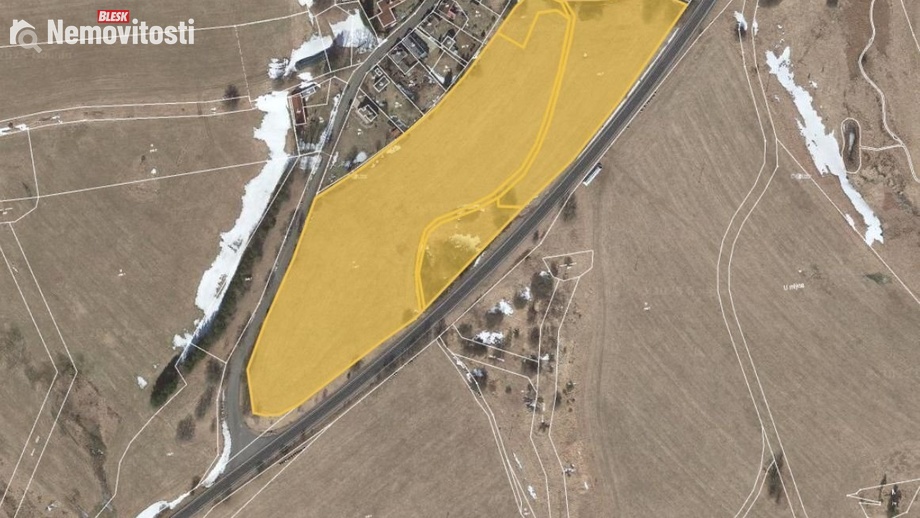 Prodej louky 52 907 m², Mnichov - Rájov