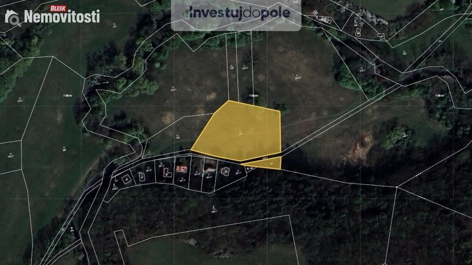 Prodej louky 4 632 m², Bojanovice - Malá Lečice