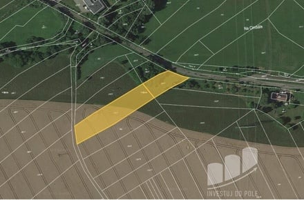 Prodej pole 4 295 m², Rovensko pod Troskami - Liščí Kotce