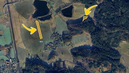 Prodej podílu 1/12 pole 1 325 m², Předotice - Křešice