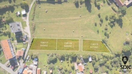 Prodej stavebního pozemku 649 m², Šebetov