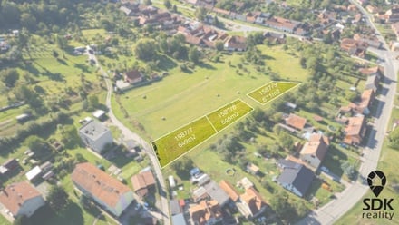 Prodej stavebního pozemku 649 m², Šebetov
