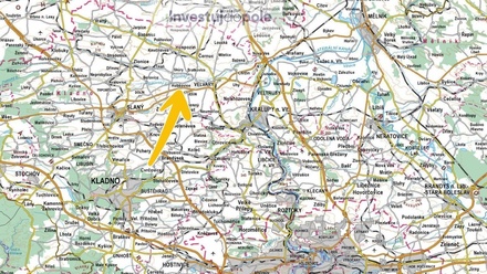 Prodej pole 8 986 m², Velvary - Ješín