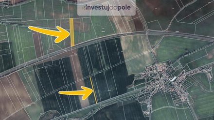 Prodej pole 8 986 m², Velvary - Ješín