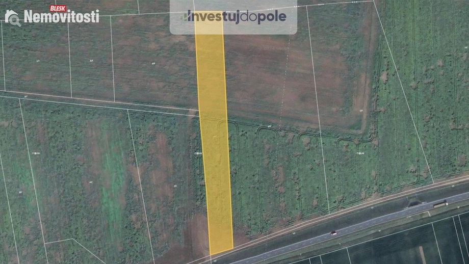 Prodej pole 8 986 m², Velvary - Ješín