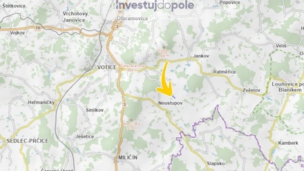 Prodej pole 17 583 m², Neustupov - Královna