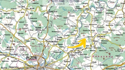 Prodej louky 13 569 m², Břasy - Vranovice