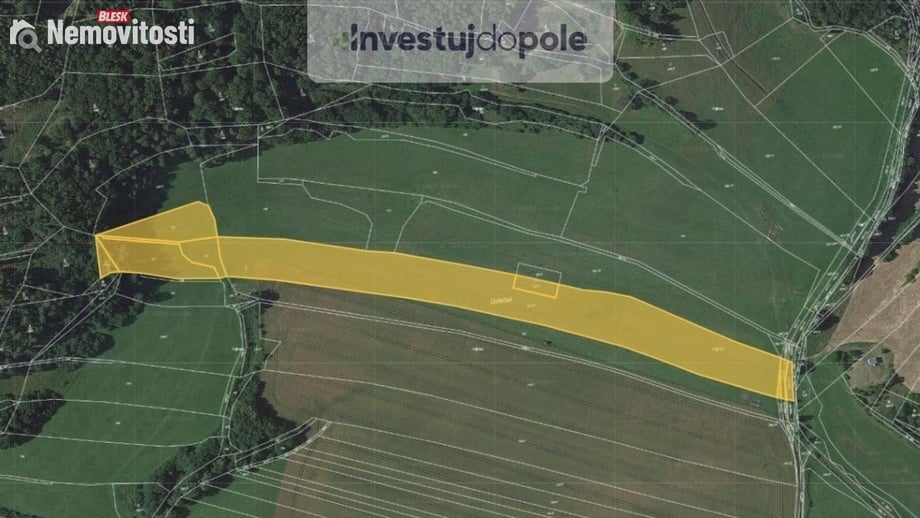 Prodej pole 21 742 m², Vranová Lhota