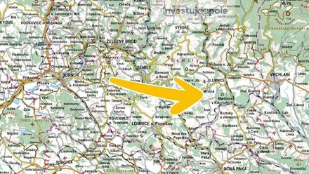 Prodej pole 15 779 m², Mříčná