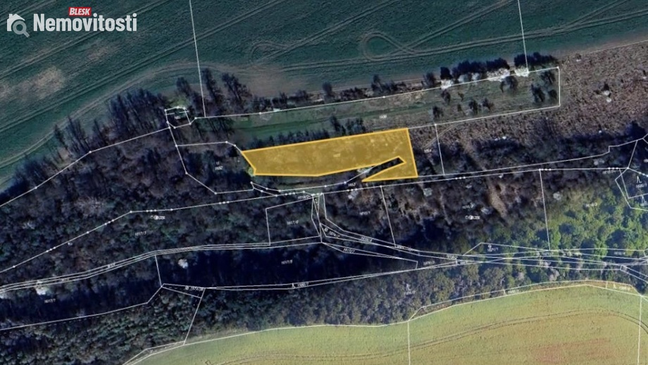 Prodej pole 2 087 m², Třebichovice - Saky