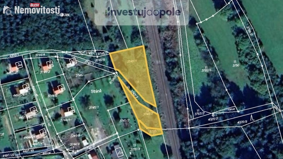 Prodej louky 1 042 m², Valašské Klobouky