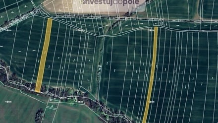 Prodej pole 33 543 m², Osvětimany