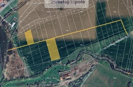 Prodej pole 33 543 m², Osvětimany