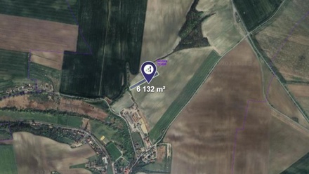 Prodej pole 6 132 m², Olovnice