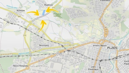 Prodej podílu 1/12 pole 3 005 m², Plzeň