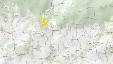 Prodej pole 10 526 m², Kyjov - Bohuslavice