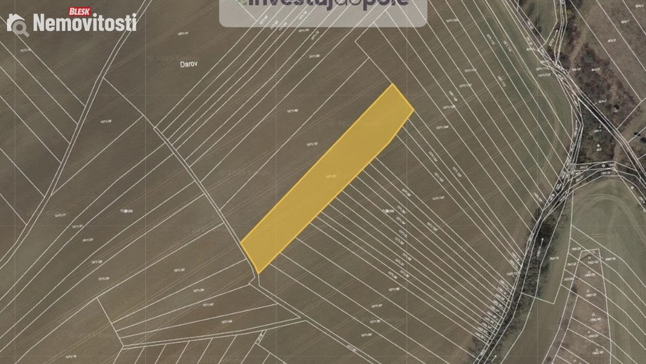 Prodej pole 10 526 m², Kyjov - Bohuslavice