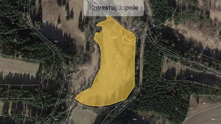 Prodej louky 19 467 m², Útvina