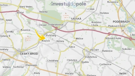 Prodej pole 2 796 m², Poříčany