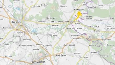 Prodej podílu 5/9 pole 3 342 m², Krakovany