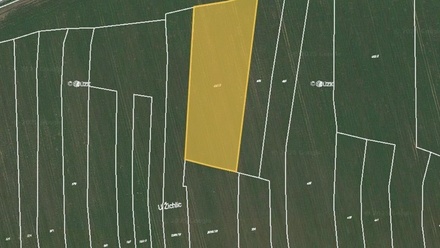 Prodej pole 27 700 m², Hromnice