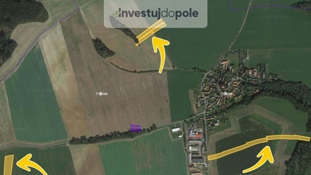 Prodej pole 27 700 m², Hromnice