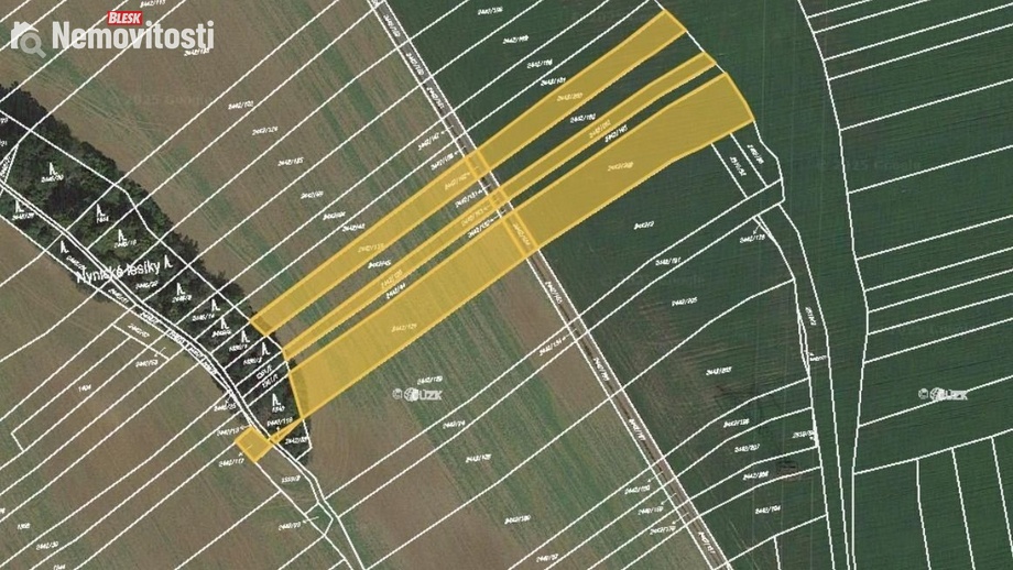 Prodej pole 27 700 m², Hromnice